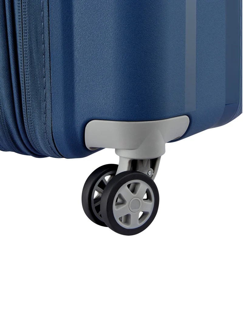 DELSEY Paris  Clavel 70 Cm Expandable 4-Double Wheeled Check-In Luggage Trolley (Recycled) - Blue Jean  | Best Price UAE